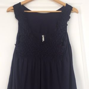 Navy blue tunic